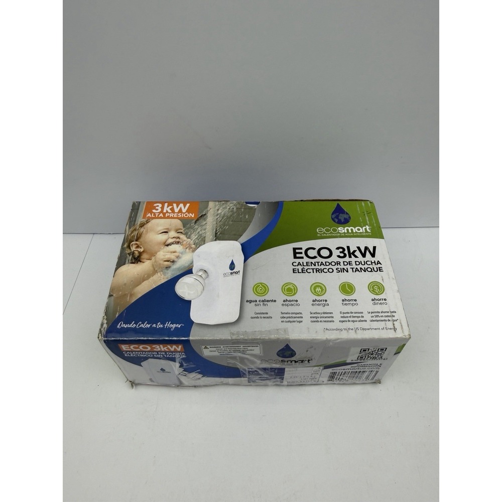 ECOSMART TANKLESS SHOWER WATER HEATER FOR HOMES WITH LOW PRESSURE WATER 1.8 KW